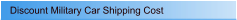 Discount Military Car Shipping Cost
