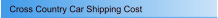 Cross Country Car Shipping Cost